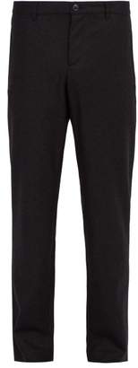 A.P.C. Gregoire Slim Fit Wool Blend Trousers - Mens - Black