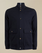 Thumbnail for your product : Ted Baker EXPRESO Cotton funnel neck jacket
