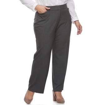 croft and barrow womens plus size pants