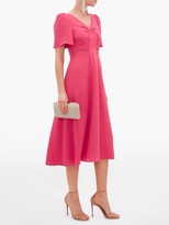 Thumbnail for your product : Goat Rosemary Gathered Silk Dress - Pink