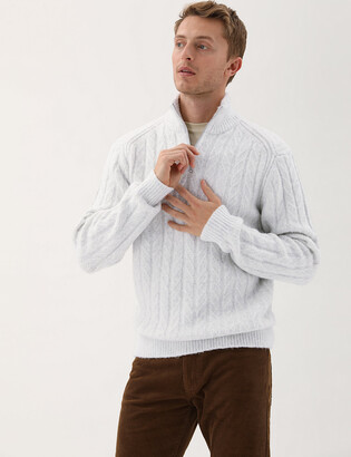 cable knit jumper marks and spencer