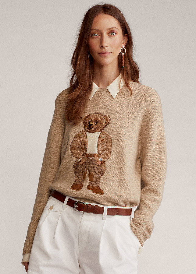 Ralph Lauren Bedford Bear Sweater - ShopStyle