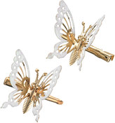 Thumbnail for your product : Monsoon 2 X Flutterby Clips