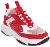 Thumbnail for your product : Calvin Klein Jeans 50mm Maya Mesh & Leather Sneakers