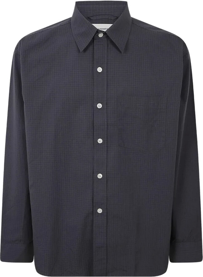 mfpen Micro-Check Pocket Shirt