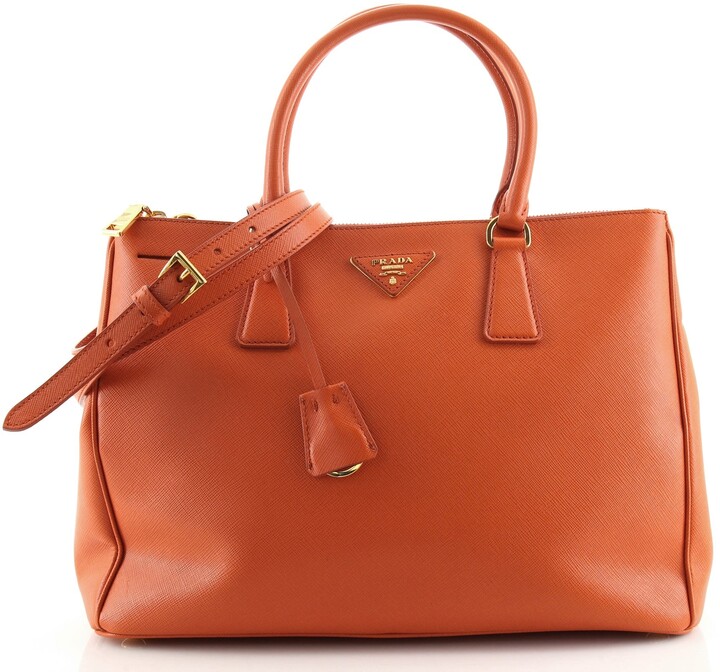 Prada Orange Handbags | Shop the world's largest collection of fashion |  ShopStyle