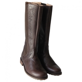 Thumbnail for your product : Pom D'Api Brown Leather Boots