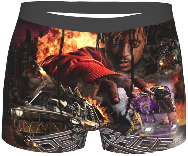 Laolucky Juice Wrld Death Race For Love Men's MicroStretch Boxer