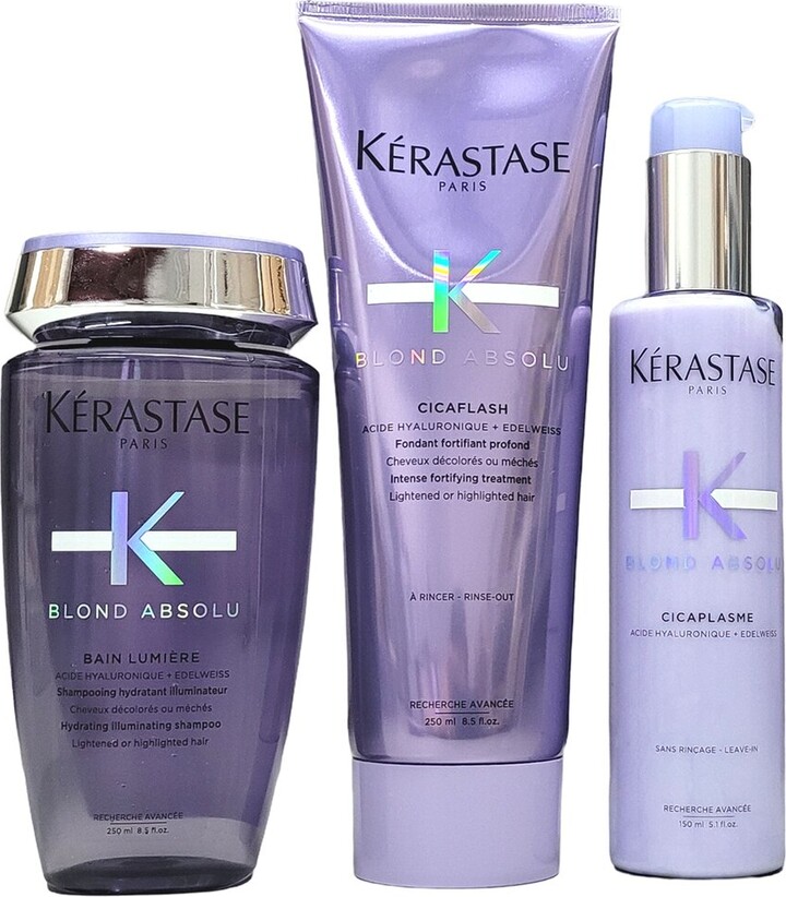 Kérastase Unisex Blond Absolu Bain Lumiere Shampoo Trio