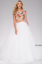 Thumbnail for your product : Jovani Two-Piece Tulle Prom Ballgown 48790