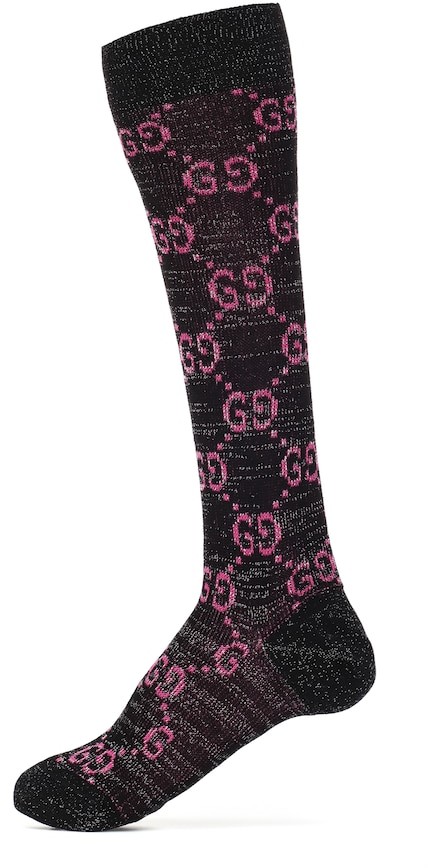 gucci socks purple