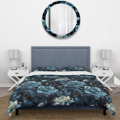 Design Art Ephemeral Noir Moody Patterns I Bedding