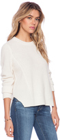 Thumbnail for your product : White + Warren Luce Multi Stitch Crew Neck Sweater