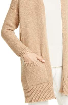 Eileen Fisher Shawl Collar Wool & Mohair Blend Long Cardigan