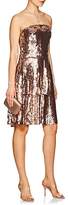 Thumbnail for your product : Osman Women's Franzi Sequined Strapless Dress - Bronze