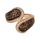 Thumbnail for your product : LeVian 14Kt. Rose Gold, Brown & White Diamond Ring