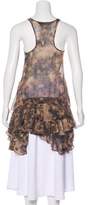 Thumbnail for your product : AllSaints Silk Sleeveless Top