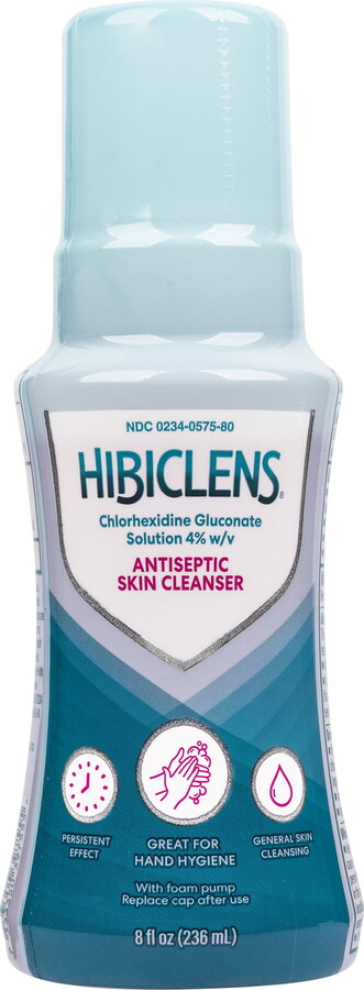 Hibiclens Antimicrobial & Antiseptic Soap and Skin Cleanser Foaming Pump, 8OZ