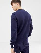 Thumbnail for your product : Tommy Hilfiger crew neck striped cuff jumper
