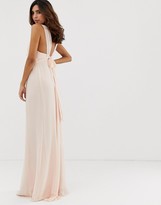 Thumbnail for your product : Maids To Measure bridesmaid maxi dress with bow back detail
