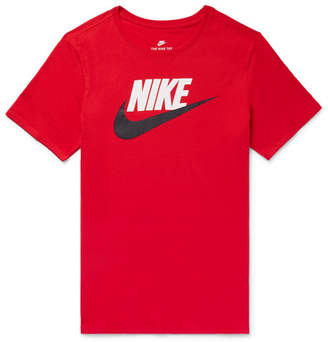 Nike Printed Cotton-Jersey T-Shirt