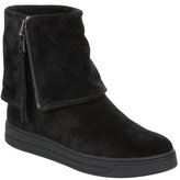 Thumbnail for your product : Prada black suede fold over Sport platform boots