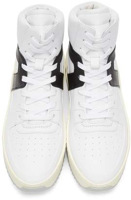 Fear Of God White & black basketball high-top sneakers