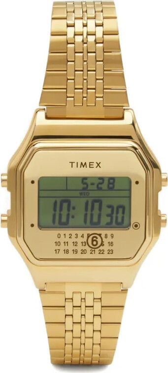 Timex x MM6 gold-tone 36mm