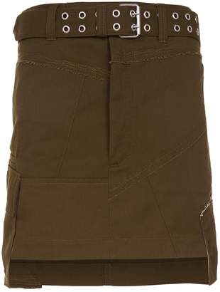 Helmut Lang Military Mini Skirt