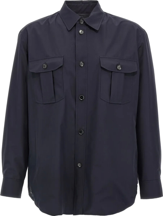 Brioni Vagabond button-up overshirt