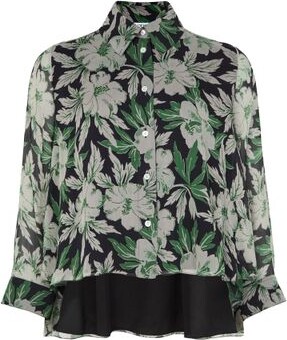 Loewe Floral print silk shirt