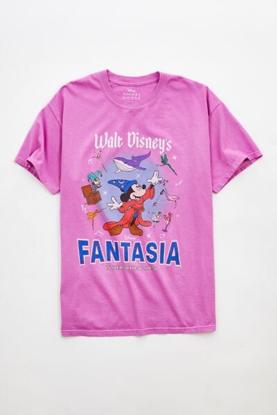 Urban Outfitters Disney Fantasia Magic Mickey Tee - ShopStyle T-shirts