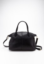 Thumbnail for your product : Forever 21 zippered faux leather tote