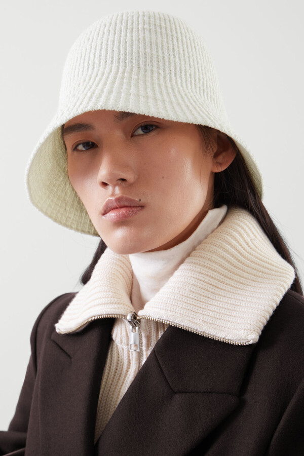 COS Knitted Bucket Hat - ShopStyle