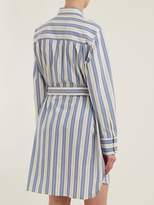 Thumbnail for your product : Max Mara Beachwear - Gioiosa Shirtdress - Womens - Blue Stripe