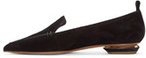 Thumbnail for your product : Nicholas Kirkwood Black Suede Beya Loafers