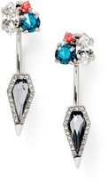 Thumbnail for your product : Rebecca Minkoff Clustered Stones Front Back Post Earring