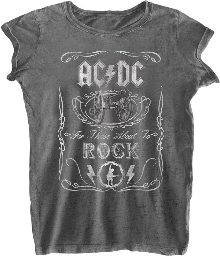 AC/DC Cannon Swig Burnout T-Shirt - ShopStyle