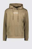 Thumbnail for your product : boohoo Original MAN Print Over The Head Hoodie