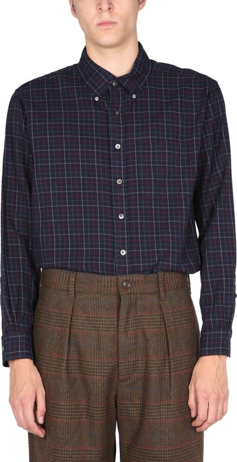 Engineered Garments Check Patterned Shirt