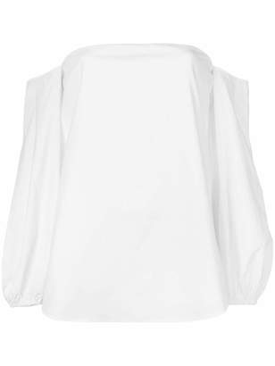Theory off shoulder blouse