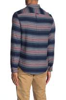 Thumbnail for your product : Original Penguin Stripe Brushed Long Sleeve Heritage Slim Fit Flannel Shirt