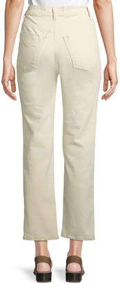 Derek Lam 10 Crosby Leah High-Rise Straight Jeans