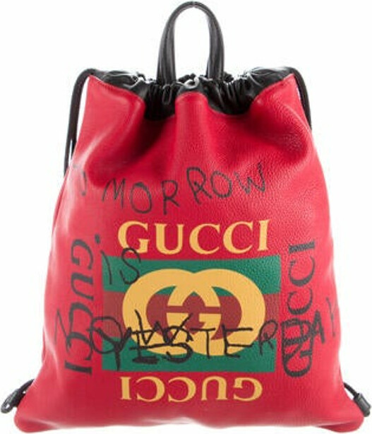 Gucci Tomorrow Leather Backpack ShopStyle