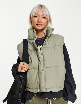 Cut puffer vest Clearance