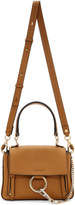 Thumbnail for your product : Chloé Brown Mini Faye Day Bag