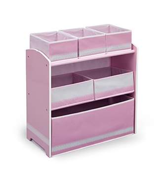 Delta Children Multi-Bin Toy Organizer (Pink)