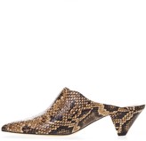 Thumbnail for your product : Aldo Castagna Snake Leather Mules
