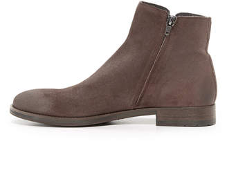 To Boot Arthur Suede Side Zip Boots