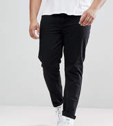 Thumbnail for your product : ASOS DESIGN Plus slim jeans in black